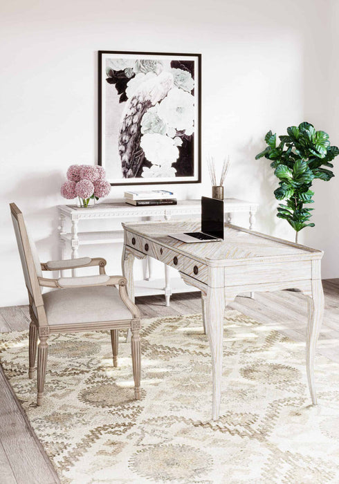 ART Furniture - Somerton Vanity Desk in Weathered Pine - 303182-2608