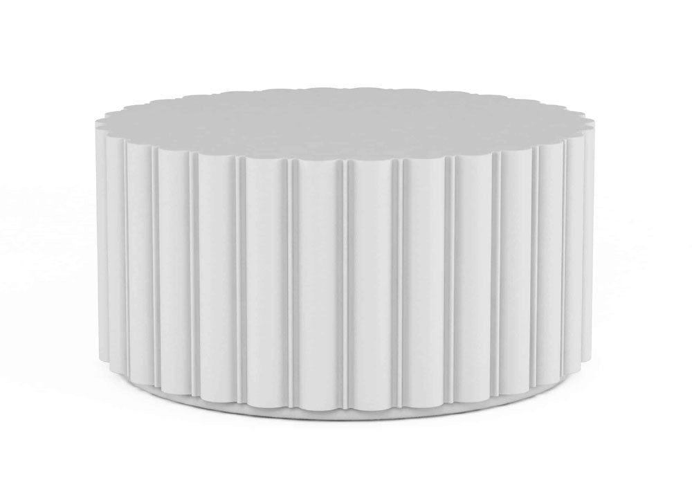 ART Furniture - Somerton Round Cocktail Table in Chalky White - 303302-0017