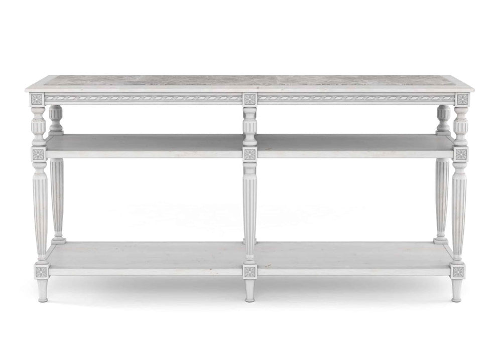 ART Furniture - Somerton Sofa Table in Chalky White - 303307-2824 - GreatFurnitureDeal