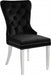 Meridian Furniture - Carmen Dining Chair in Black (Set Of 2) - 743Black-C - GreatFurnitureDeal