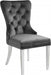 Meridian Furniture - Carmen Dining Chair in Grey (Set Of 2) - 743Grey-C - GreatFurnitureDeal