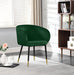 Meridian Furniture - Louise Velvet Dining Chair in Green (Set of 2) - 733Green-C - GreatFurnitureDeal