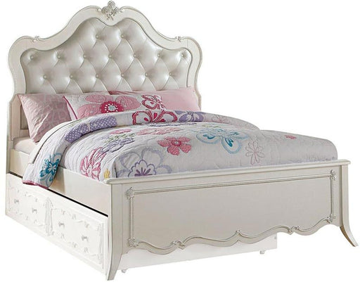 Acme Furniture - Edalene Twin Bed in Pearl White - 30505T - GreatFurnitureDeal