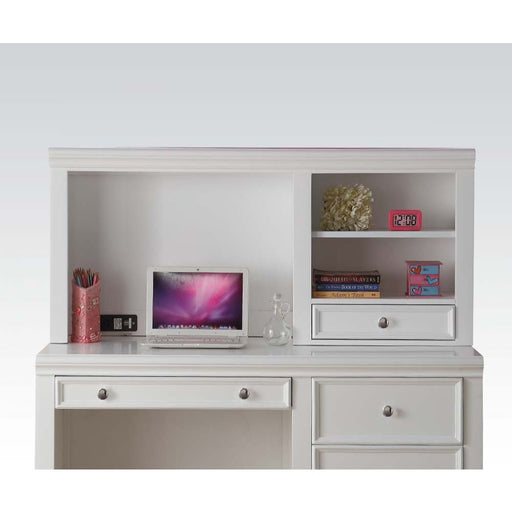 Acme Furniture - Lacey Computer Hutch in White - 30606 - GreatFurnitureDeal