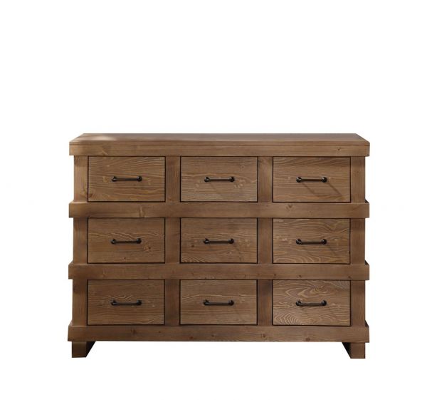 Acme Furniture - Adams Antique Oak 9-Drawer Dresser - 30614 - GreatFurnitureDeal