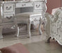 Acme Furniture - Dresden Antique White Vanity Stool - 30671 - GreatFurnitureDeal