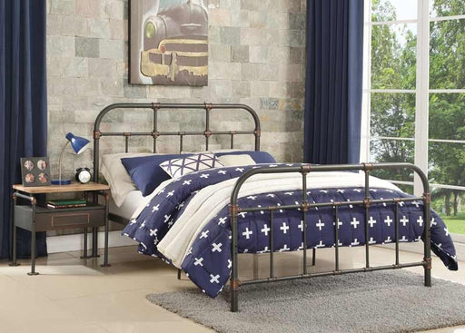 Acme Furniture - Nicipolis Sandy Gray 3 Piece Full Bedroom Set - 30735F-3SET - GreatFurnitureDeal