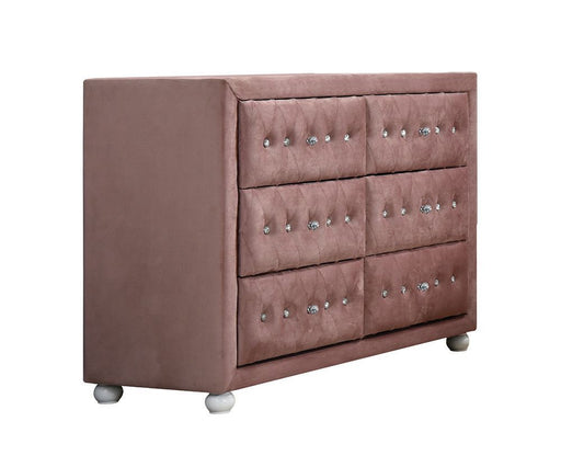 Acme Furniture - Reggie Dresser in Pink - 30825 - GreatFurnitureDeal
