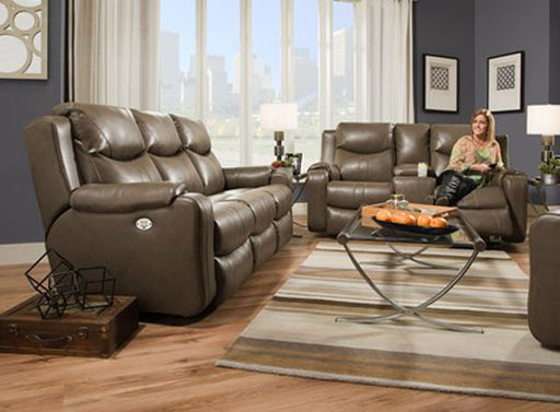 Southern Motion - Marvel 2 Piece Double Reclining Sofa Set with Power Headrest - 881-61P-51P