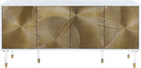 Meridian Furniture - Bellissimo Sideboard-Buffet in White Lacquer - 321 - GreatFurnitureDeal