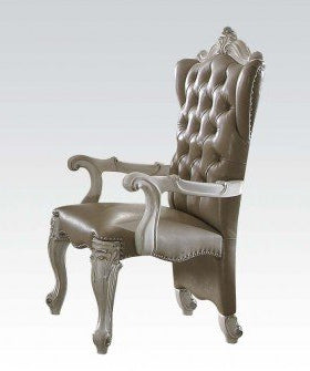 Acme Furniture - Versailles Bone White Dining Arm Chair (Set Of 2) - 61133 - GreatFurnitureDeal