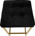 Meridian Furniture - Nicola Velvet Counter Stool Set of 2 in Black - 906Black-C - GreatFurnitureDeal