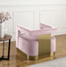 Meridian Furniture - Armani Velvet Accent Chair in Pink - 597Pink - GreatFurnitureDeal