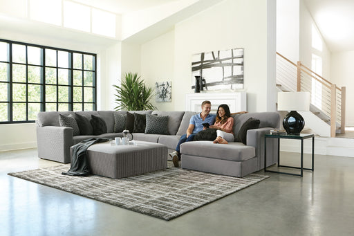 Jackson Furniture - Carlsbad 5 Piece Sectional in Charcoal - 3301-62-59-30-76-28-CHARCOAL - GreatFurnitureDeal