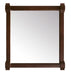 James Martin Furniture - Brittany 35" Mirror in Burnished Mahogany - 650-M35-BNM - GreatFurnitureDeal