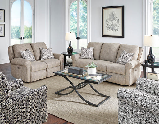 Southern Motion - Key Note Double Reclining Loveseat in Latte - 341-21 - GreatFurnitureDeal