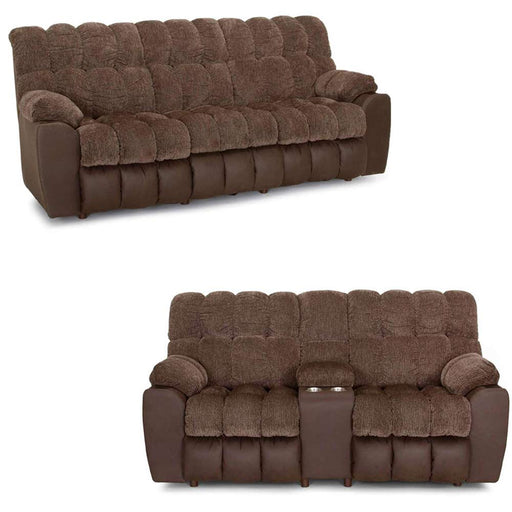 Franklin Furniture - Westwood 2 Piece Reclining Sofa Set in Atlantic Mink - 34139-134-MINK - GreatFurnitureDeal