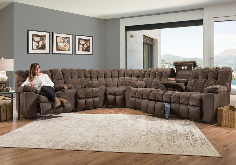 Franklin Furniture - Westwood 3 Piece Sectional Sofa in Mink - 34139-3SET-MINK
