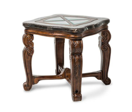 AICO Furniture - Tuscano Melange End Table in Melange - 34202-34 - GreatFurnitureDeal
