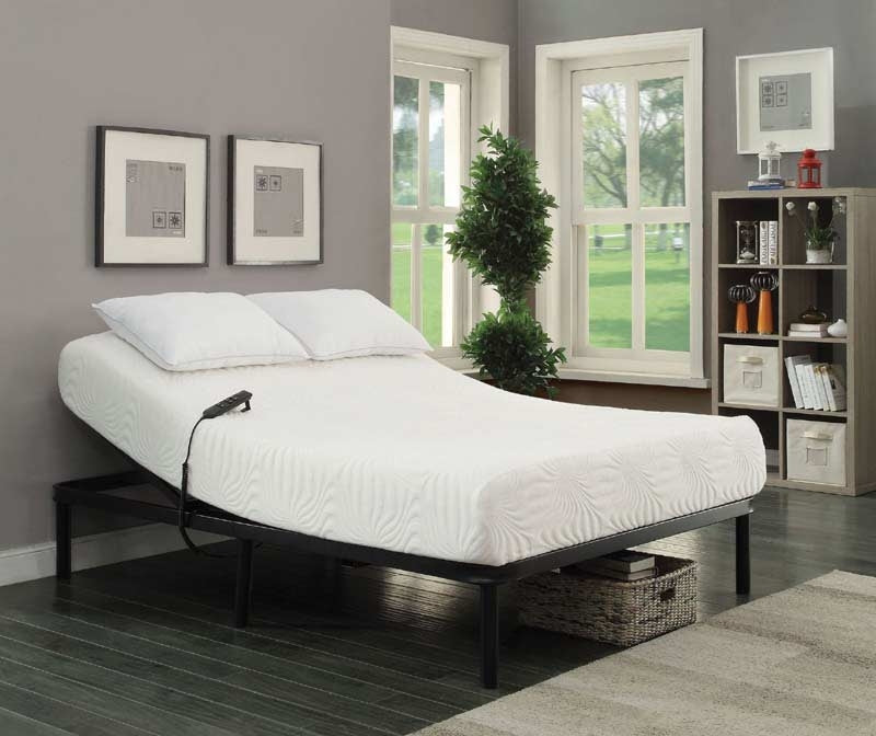 Coaster Furniture - Stanhope Black Twin Adjustable Bed Base - 350044TL - GreatFurnitureDeal