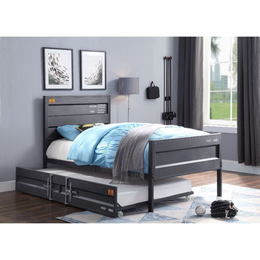 Acme Furniture - Cargo Twin Bed in Gunmetal - 35920T - GreatFurnitureDeal