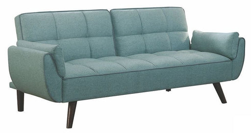 Coaster Furniture - Caufield Turquoise Blue Queen Sofa Bed - 360097 - GreatFurnitureDeal