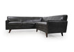 Moroni - Milo Mid-Century Sectional 2PC Charcoal - 361SCBS1171