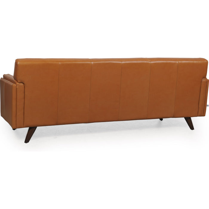 Moroni - Milo 3 Piece Living Room Set in Tan Leather - 36103BS1961-3SET - GreatFurnitureDeal