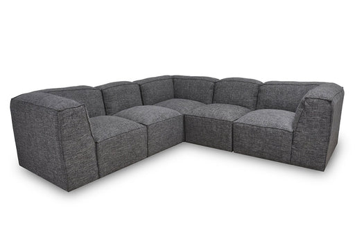 Franklin Furniture - Freestyle 5 Piece Modular Group Sectional - 895-SEC-STEEL - GreatFurnitureDeal