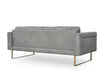 Moroni - Frensen Full Leather Sofa in Grey - 36503BS1173 - GreatFurnitureDeal