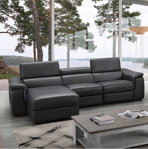 J&M Furniture - Allegra Premium Leather LAF Sectional - 18205-LHFC - GreatFurnitureDeal