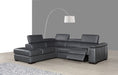 J&M Furniture - Agata Premium Leather LAF Sectional - 18204-LHFC