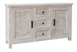 Coast To Coast - Two Door Three Drawer Credenza - 37124 - Side View