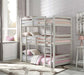 Acme Furniture - Ronnie Triple Twin Bunk Bed in Light Gray - 37420 - GreatFurnitureDeal