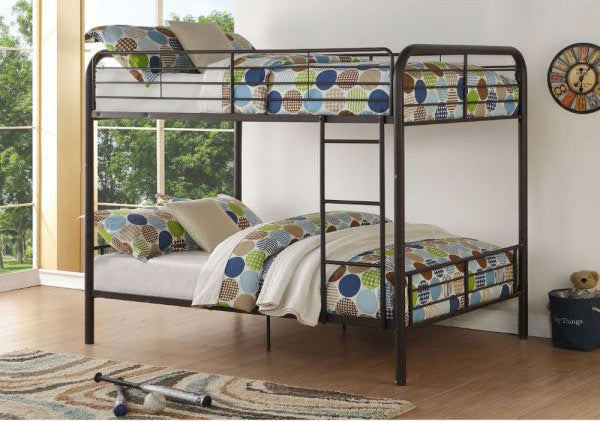 Acme Furniture - Bristol Full Bunk Bed, D-Brown - 37433 - GreatFurnitureDeal