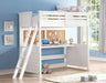 Acme Furniture - Lacey White Twin Loft Bed - 37670 - GreatFurnitureDeal