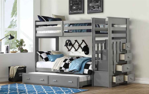 Acme Furniture - Allentown Bunk Bed & Trundle Twin - 37870 - GreatFurnitureDeal