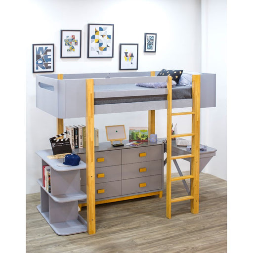 Acme Furniture - Saiyan Dresser in Gray & Natural - 37994 - GreatFurnitureDeal