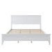 GFD Home - White Solid Wood 5 Pieces Queen Bedroom Sets(bed+nightstand*2+chest+dresser）NEW - GreatFurnitureDeal