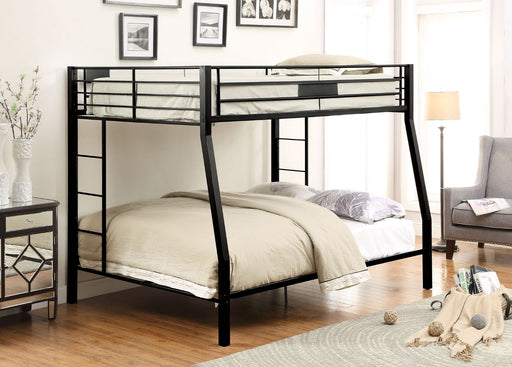 Acme Furniture - Limbra Full XL-Queen Bunk Bed in Black - 38005 - GreatFurnitureDeal