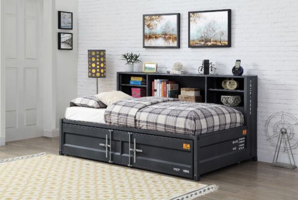 Acme Furniture - Cargo Daybed in Gunmetal - 38270