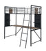 Acme Furniture - Cordelia Twin Loft Bed in Dark Bronze Hand-Brushed - 38310 - GreatFurnitureDeal