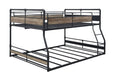 Acme Furniture - Cordelia Bunk Bed in Black - 38320 - GreatFurnitureDeal
