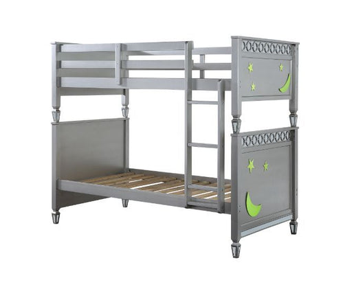 Acme Furniture - Powell Twin-Twin Bunk Bed in Silver - 38325 - GreatFurnitureDeal