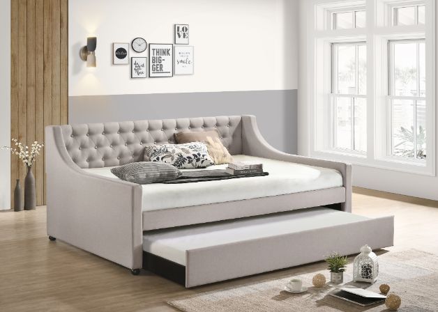 Acme Furniture - Lianna Full Bed in Fog - 39385 - GreatFurnitureDeal