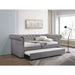 Acme Furniture - Justice Daybed in Smoke Gray - 39405 - GreatFurnitureDeal