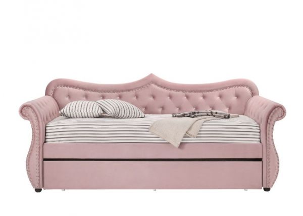 Acme Furniture - Adkins Daybed & Trundle in Pink - 39420