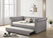 Acme Furniture - Justice Full Daybed & Twin Trundle in Smoke Gray - 39435 - GreatFurnitureDeal