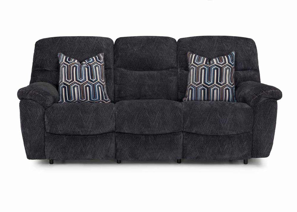 Franklin Furniture - Cabot 3 Piece Power Reclining Living Room Set in Hercules Charcoal - 71042-83-34-07-CHARCOAL - GreatFurnitureDeal
