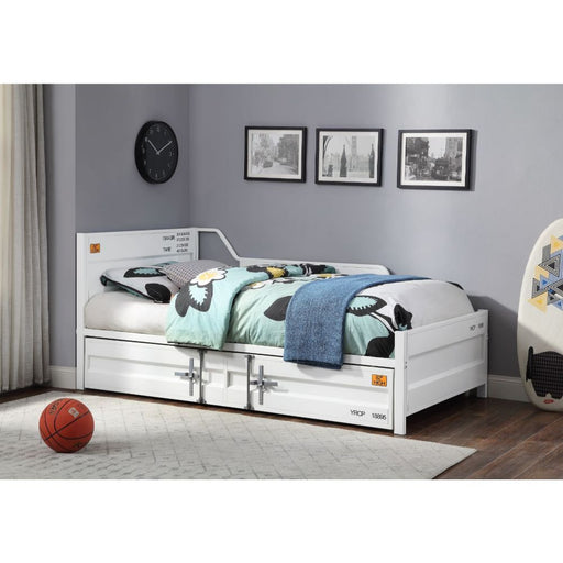 Acme Furniture - Cargo Daybed & Trundle in White - 39880 - GreatFurnitureDeal